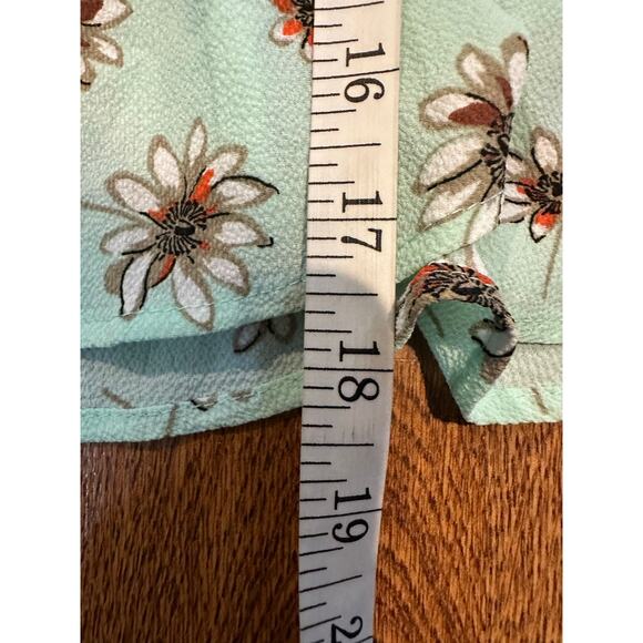 Vero Moda Floral Frill Crop Singlet Top - Size Large Chic Summer Style - Picture 7 of 7